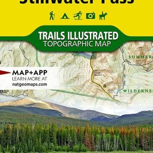 National Geographic Trails Illustrated Map Rand / Stillwater Pass: Colorado